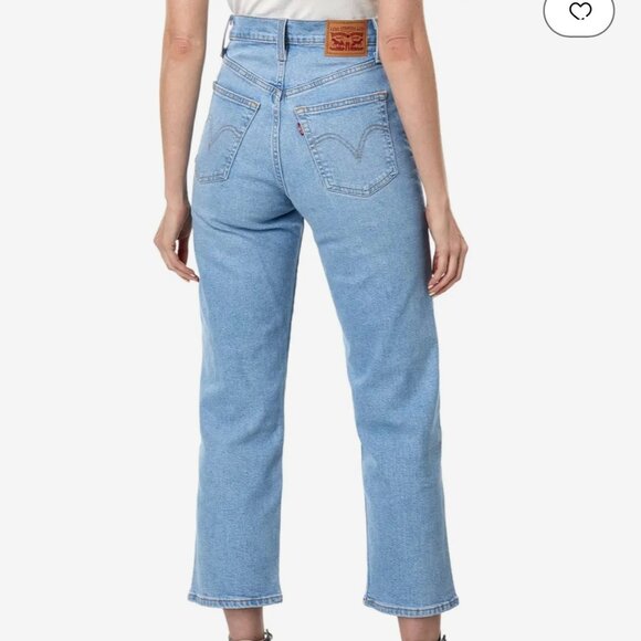 Levi's Ribcage Straight Ankle Jean - Size 25 - Picture 1 of 13